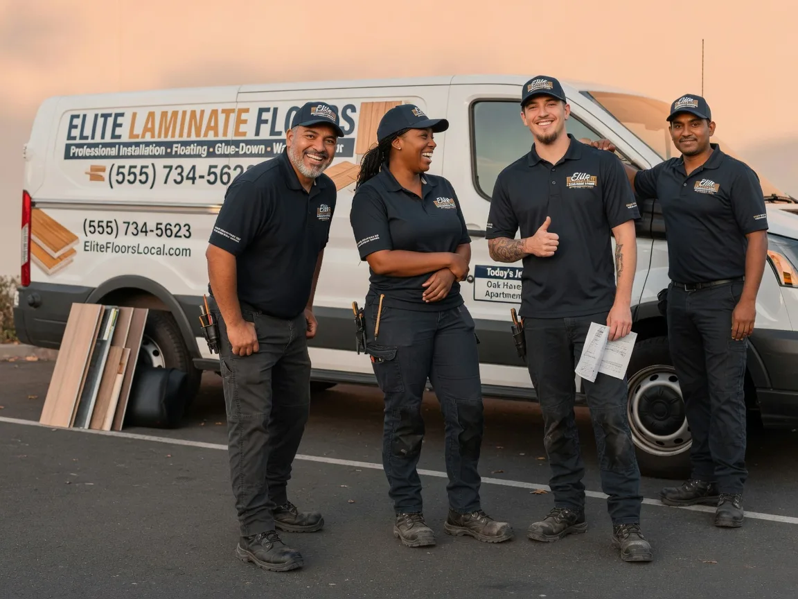 Laminate flooring installation company in Oto, IA